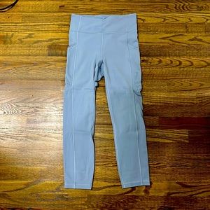 Lululemon size 6 light blue leggings